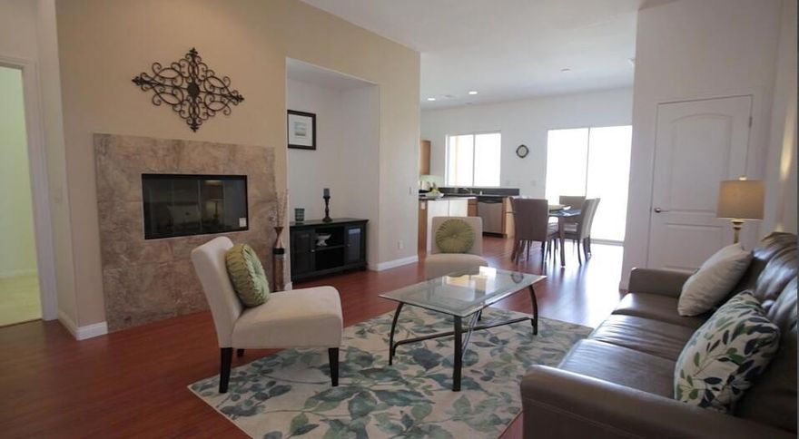 3 bedroom and 3 full baths. You'll love the comfort and serenity of this gorgeous Home Development Imagine walking into your open GRANITE Gourmet-Style Kitchen, spacious enough to entertain Family and Friends, or have them spend the night in their own optional free-standing Private CASITA. Casita is a great office/teen or mother in law private space. With MODERN features of STACKED-STONE accents, Travertine-Tiled Fireplace, and Granite matching WET BAR, Community has Sparkling Swimming Pool, Large Recreation Room, Dog Parkly... Enjoy Life - Welcome Home! Short distance from Entertainment of World-Class Casinos Spotlight 29 and Fantasy Springs (Big Name Venues), Bowling, 2 Hours away from San Diego and Los Angeles, 4 Hours away from Las Vegas and Phoenix. HURRY IN THESE WON'T LASTPictures are of the model, home is rented unfurnished.