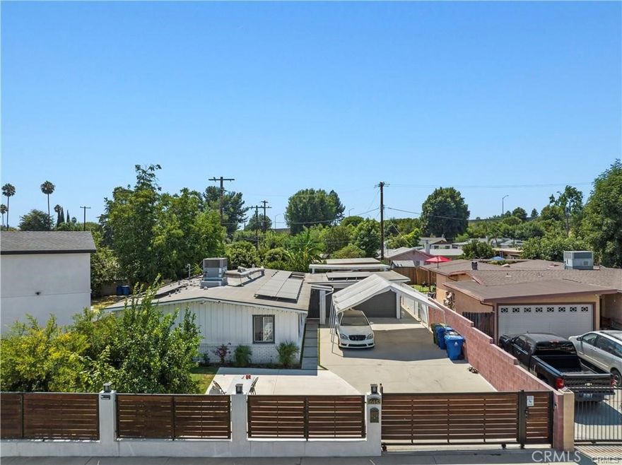 Luxury living in the Heart of Granada Hills! Beautifully remodeled Granada Hills home featuring 4 spacious bedrooms, 2 updated bathrooms, remodeled kitchen. The living and dining areas flow seamlessly to a private backyard oasis with a sparkling pool, BBQ area, and lush landscaping - ideal for entertaining or relaxing. Additional highlights include contemporary finishes throughout and a 2-car garage with ample storage. Conveniently located between Rinaldi St. and San Fernando Mission Blvd., this move-in ready home offers the perfect blend of comfort, style, and function.
