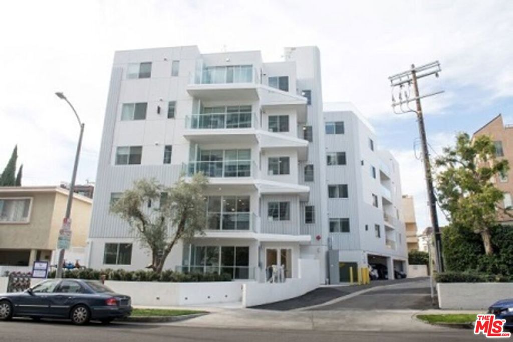 415 Le Doux, a New complex completed in 2019 from Nayssan Properties! Live in this bold and unique contemporary building with a beautiful and modern LARGE QUIET REAR FACING 2 bedroom 2 bathroom unit WITH A HUGE PRIVATE PATIO in an amazing location! Spacious apartment with open floors plan with high ceilings and large patio. Large bedrooms with plenty of closet space! Stainless steel appliances, luxury finishes, custom tile and marble, and in unit washer/dryer! Sun filled building! Across the street from Trader Joes and Emelia Restaurant. Walking distance to Beverly Center. Furnished roof top deck where tenants can relax during the day, enjoy the sunset with unobstructed 360 degree views of the City, Mountains, and Hollywood. SEE REMARKS FOR SHOWING INSTRUCTIONS.