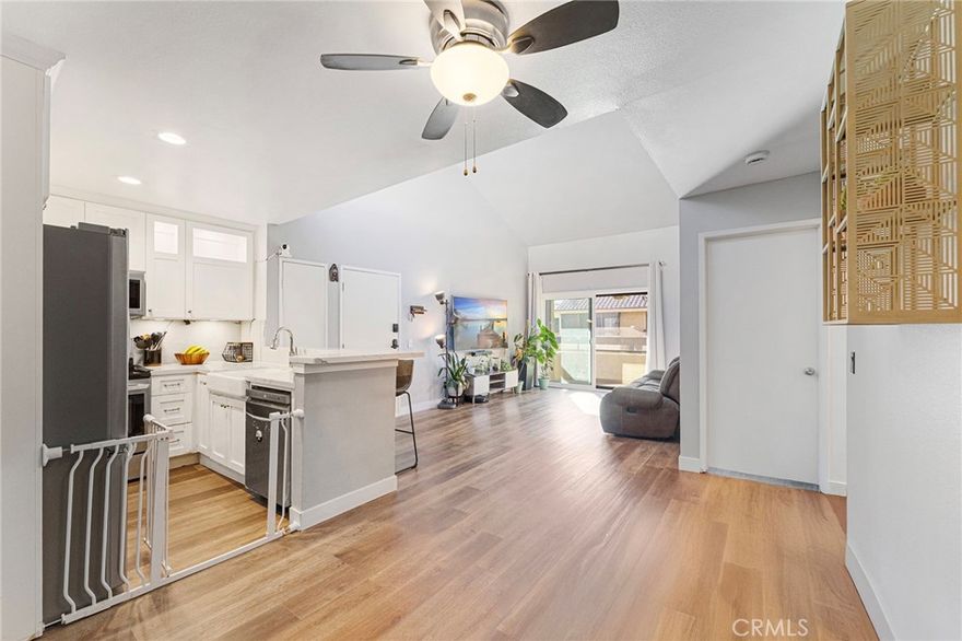 Beautifully maintained 3-bed, 2-bath upper-level condo in a desirable Santa Clarita community. This 1,013 sq ft home features a bright and open floor plan with a spacious living area, dining space, and a functional kitchen. All bedrooms are generously sized, offering flexibility for family, guests, or a home office. There are two assigned parking spaces—one carport and one open space. The HOA provides great amenities, including a pool and spa. Ideally located near shopping, dining, schools, parks, and freeway access. A wonderful opportunity for first-time buyers, downsizers, or investors.