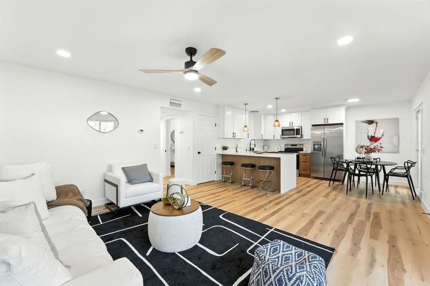 Completely Renovated Condo in Prime Escondido Location! Move right into this beautifully updated condo featuring oak shaker-style cabinets, stainless steel appliances, luxury vinyl plank flooring, dual-pane windows, and tastefully updated bathrooms. This bright and inviting condo offers comfortable living with one assigned parking space and access to fantastic community amenities including a swimming pool, spa, and clubhouse. HOA dues cover exterior maintenance, water, and trash services for added convenience. Community laundry is available on-site. Located across from Oak Hill City Park and Elementary School, and just minutes from the area’s best shopping, dining, and entertainment, this home combines modern upgrades with an unbeatable location. A perfect opportunity to own a turn-key property in a highly desirable neighborhood!