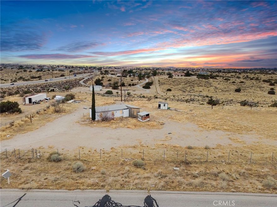 !!!NEW LISTING!!!      !!LESS THAN A MILE AWAY FROM THE NEW AMAZON MIDDLE MILE 2.5 MILLION SQ FT FACILITY!!                     !!!NEW LISTING!!!



4.77 Acre Parcel with Electricity.   Water, electricity and natural gas available 



Discover your slice of desert paradise with this 4.77 -acre property in Oak Hills, CA! Whether you’re looking for a homesite, investment, or recreational retreat, this lot offers electricity already ran to the property, making it a flexible opportunity to fit your needs.



Property Features:



-4.77 acres total 

- Electricity on-site – A huge advantage for building or development

- Breathtaking desert views – Enjoy stunning sunsets and peaceful surroundings

- Easy access to – Conveniently located , and near towns

- Endless potential – Great for a custom home, weekend getaway, or investment



This property provides options! Contact Christi today to learn more or schedule a visit. 

All information deemed reliable buyer to do their own due diligence and inspections