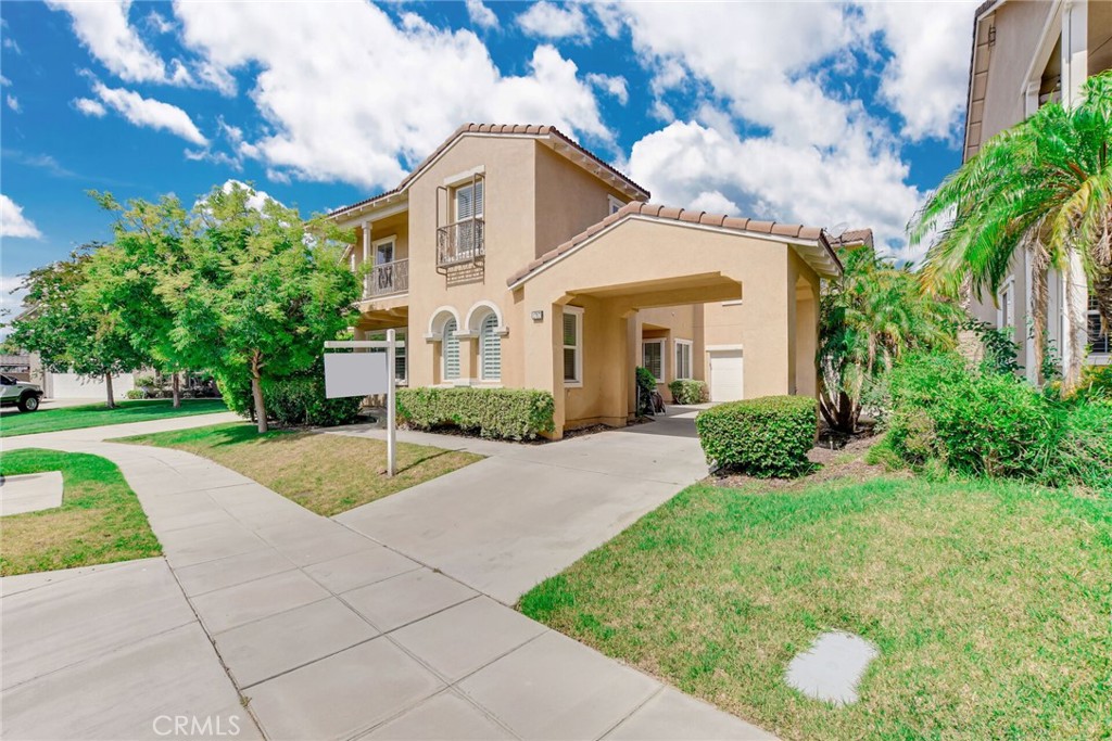 Welcome to this stunning two-story residence nestled in the highly sought-after Colonies community of Upland. Boasting 4 spacious bedrooms and 4 full bathrooms across an expansive 3,282 square feet of thoughtfully designed living space, this home combines timeless elegance with modern comfort. Set on a beautifully landscaped lot with lush greenery and impressive curb appeal, this home also offers a rare 3-car garage and a grand balcony that adds architectural charm. Step inside and experience soaring high ceilings and a bright, open layout that invites natural light to cascade throughout the main living areas. The formal living and dining rooms set the stage for memorable gatherings, while the inviting family room features a striking fireplace and effortless flow into the gourmet kitchen. The chef’s kitchen is equipped with stainless steel appliances, including a double oven, a built-in microwave, and a sleek countertop stove. Dark wood cabinetry, tiled flooring, and generous counter space offer both style and functionality, making it the heart of the home.
Upstairs, retreat to a luxurious primary suite featuring a spacious layout, large walk-in closet, and spa-inspired en-suite with an oval soaking tub, separate standing shower, and dual vanities. All secondary bedrooms are located on the upper level. Each with its own attached bathroom, which offers privacy and convenience for family and guests. A well-appointed upstairs laundry room completes the second floor. Designed for ease of maintenance and relaxed entertaining, the backyard features custom stone hardscaping, built-in planters, and plenty of room to unwind or host weekend barbecues. Ideally situated near shops, restaurants, parks, and top-rated schools, with easy access to freeways for commuters, this home offers a rare opportunity to enjoy luxury living in one of Upland’s most desirable neighborhoods.
**Don't miss your chance to own this impeccable home in The Colonies and schedule your private showing today!**