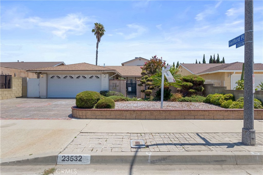 Lovely updated home, 3 bedrooms downstairs, master bedroom with Master bathroom, family room, tile and wood laminate floors, shutters, AC wall units, double pain windows throughout the house. Serene neighborhood, close to shops, schools, freeways.
The house boasts of an open floor with living room, dining, room, family room with sliding doors to a large sized backyard with flowing fruit trees including tangerine, lemon, chirimoya, and persimmon trees. Patio has extra room to entertain your family or expand. Low maintenance front and backyard. Freshly painted, newer roof. 4th bedroom is in the 2nd floor, could be used as an office.
Copper plumbing throughout. Agent/Broker does not guarantee the accuracy of square footage, lot, schools, rent control, permits or zoning. Buyer to verify accuracy of all information through 3rd party professional reports/inspections. First time on the market.