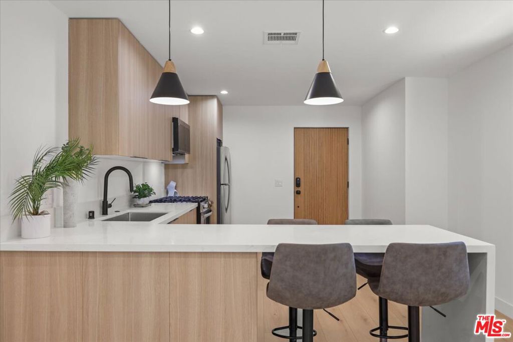 ** PET FRIENDLY ** WASHER/DRYER ** CENTRAL A/C ** PRIVATE YARD ** MODERN FINISHES ** NEST THERMOSTAT ** Introducing 849 N June St, a brand-new modern gem in one of Los Angeles' most sought-after neighborhoods, offering the perfect blend of style, comfort, and convenience. This pet-friendly home features an amazing chef's kitchen with high-end finishes. Enjoy sunny outdoors, a private back yard, and a thoughtfully designed open layout with a Nest thermostat, central AC, and in-unit washer and dryer for year-round comfort. Perfectly situated in the heart of LA, you're just minutes from the iconic Sunset Strip, West Hollywood's trendiest restaurants and rooftop lounges, Melrose Avenue's boutique shopping, and the vibrant nightlife of Hollywood. With quick access to major freeways and studios, this location is ideal for both work and play. Combining beautiful finishes, unbeatable amenities, and an enviable address, 849 N June St is more than a homeit's a lifestyle. Tenant is responsible for utilities. Act FAST, this one won't last!