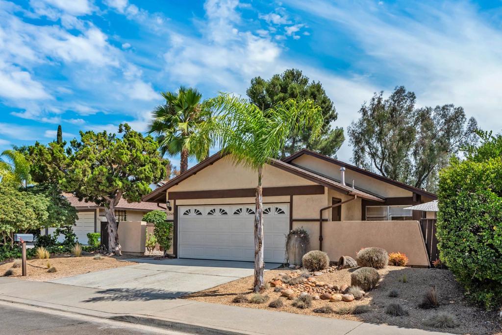 Welcome to this beautifully maintained and thoughtfully updated home located on the view side of the street, designed for comfort, style, and easy living. From the moment you step inside, you’ll appreciate the bright and open feel, enhanced by a skylight that fills the living room with natural light. The kitchen offers timeless granite countertops and plenty of workspace, while brand-new recessed lighting and ceiling fans in every room add modern efficiency and year-round comfort. Storage is abundant with spacious closets throughout the home, making organization simple and practical. Both the primary and spare bathrooms were tastefully upgraded just 2–3 years ago, featuring slow-close cabinetry, newer fixtures and finishes, and larger walk-in showers—blending function with a touch of luxury. To top it off, brand-new PEX plumbing was completed in 2025. The backyard is a true retreat. Enjoy a shaded, covered patio where you can relax, dine, or entertain while taking in the incredible breezes and sweeping views. Enjoy the walking paths directly behind the home. Life here is made even better by the wonderful community amenities. Take a stroll along the scenic walking trails, spend your afternoons at one of the two sparkling pools, or enjoy being just a short walk from the recreation areas. With HOA dues of only $136/month (Escondido View), you’ll love the balance of low-maintenance living and great amenities. This home is the perfect combination of updates, comfort, and convenience, set in a peaceful location.