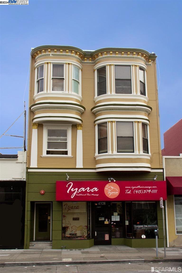 Well maintained mixed-use property, with desirable commercial frontage along Geary Boulevard, just one block from Clement Street. This charming Edwardian building includes 12 single-room units (some with kitchenettes) and a large street level retail space leased through December 2026. Close to shops, restaurants, schools, parks and tech and public transportation. The units are easy to rent and have potential for more income. Seller has contract for rent with Veterans Housing. Three residential units are vacant now.