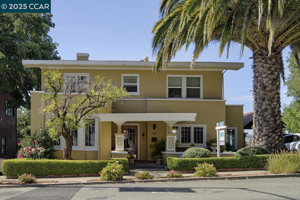 Come and see this one-of-a-kind 1916-built CRAFTSMAN Style home in the downtown Martinez area. With a walkability score of 79, you will have easy access to all the Charming shops and restaurants right in the neighborhood. There is a 180 degree view from the rear windows, overlooking the Carquinez Strait, the Benicia Bridge, and the Martinez Youth Ballfields. Enjoy sitting on porch in the front of the home, or having a barbecue on the back Terrace, with a "FUEGO" outdoor kitchen. The house itself, has leaded glass windows, Real wood flooring, trim and Wainscoting- a throwback to an age when homes were built by artisans and craftspeople. The walls are Lath-and-Plaster, not sheetrock, making it warm in the winter and cool in the summer. Another feature, is a full basement, with lots of storage or room for a shop, or POSSIBLE extra room. There is a full, formal dining room as well as a breakfast room. and an office off the primary bedroom. There is also a downstairs bedroom. The home appears to be built of full-sawn redwood, making it resistant to termites and moisture damage. This unique home simply stands out among the "Cookie Cutter" homes in the area- a must see. Views: Carquinez