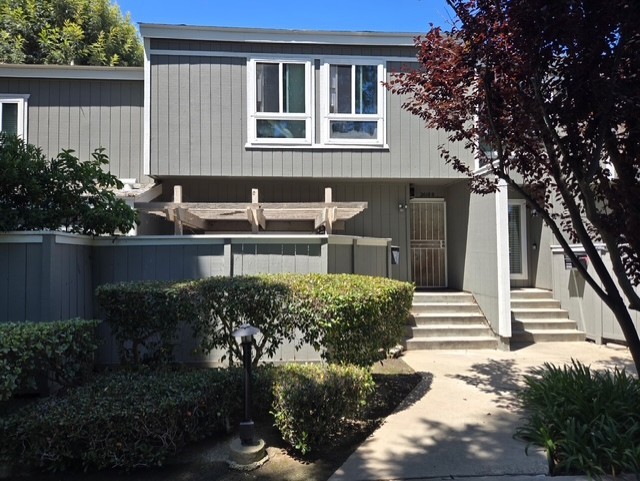 Two story 3 Bedrooms, 2 Baths, 2 Car attached garage town home, with direct access to the garage and a large fenced patio in the Village Walk community. The master bedroom, is located on the first level. Enjoy all amenities offered in the Village Walk, club house, sparkling swimming pool, park like grounds with extra space for parking as assigned by the Association. This property is ideal for an active family. Near by major shopping centers, banks, stores, parks and close by to the river trail to ride your bike to the ocean. The seller will offer home warranty for the new buyer. You will love this home.