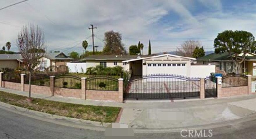 Move-in-ready beautiful house sitting on a quiet street in the most desirable area of Rowland Heights. The house is at a very convenient location, close to good schools, restaurants and shops, walking distance to Blandford elementary school. The interior of the house has recently been painted, new windows, new water heater, engineered wooden floor through out. Central heating and central air. Newly updated bathroom, newly upgraded kitchen with granite counter top, brand new dish washer & brand new gas range. A lush, green lawn in the front yard surrended by brick and iron fence with automatic driveway gate which was installed just 4 years ago. Besides attached two car garage, there is a carport and a lot of space for parking to the side of the house. The patio in the back yard is perfect for you to sit in and enjoy a cup of afternoon tea. Fruit trees grow a lot of lemon, dates, appricot, pomegranate & grapes. There is also a storage shed to store all your tools.