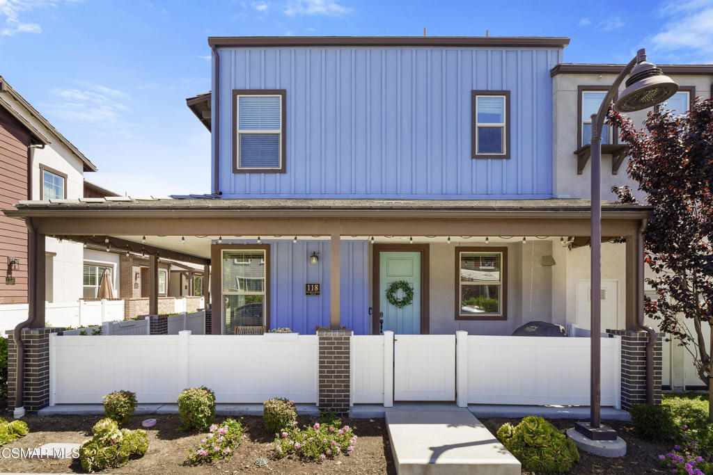 Welcome to this beautifully upgraded 3-bedroom, 2.5-bathroom home built in 2019, offering 1,663 sq ft of thoughtfully designed living space. Situated on a desirable corner lot, the wrap-around patio provides the perfect space for relaxing or entertaining. Inside, the open-concept layout on the main level is ideal for modern living and gatherings. Upstairs, you'll find all three bedrooms, a spacious loft perfect for a home office or bonus area, and a conveniently located laundry room. The home is filled with natural light and tasteful upgrades throughout. Located in a vibrant, welcoming community with amenities including a sparkling pool, playground, and bocce ball court. This is a move-in-ready home you won't want to miss!