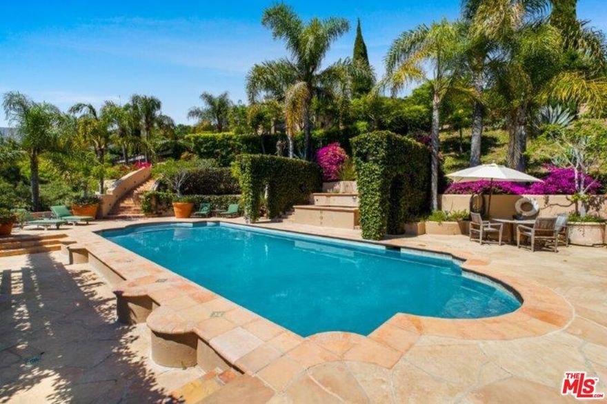SPECTACULAR OCEAN VIEW SANTA BARBARA COMPOUND IN SOUGHT-AFTER LOCATION ON PRIVATE LANE, Ideal for you and it's wonderful for dual living - Spacious for your extended family, entertaining, and staff.  Peaceful and Secluded, yet within Minutes to Town. Spectacular Coastline, Ocean & Mountain Views featuring mostly Single Level Living with breathtaking Ocean & Mountain Views.  Villa Verano, is a Magnificent Mediterranean Estate with 11,500+ SF full of natural light and in an extremely beautiful setting with stunning landscaping on nearly 14 acres, with a well thought-out floor plan and landscaping for your ease and comfort, including drought tolerant plants and easier-care maintenance. Enjoy Romantic European gardens, splendor of 2 Wells & expansive entertaining areas. Plenty of level acreage for Horses & Animals, and Additional building site. Tranquil water features & lush greenery integrate seamlessly into the Villa bringing nature & peacefulness to your soul. Seven large ensuite bedrooms where you could stay forever, each with French doors guide you to beauty & nature. Primary Suite has Ocean Views, to retreat & rejuvenate with high ceilings, fireplace, French Doors leading to breathtaking views from large terrace, exercise room and private outdoor spa. Remarkable Living Room w/soaring beamed ceilings, Gourmet Kitchen, dazzling Pool, luxury Spa & entertaining areas w/ocean views to horizon. The Compound has: 2bd/2ba Pool House/Guest House, Penthouse Guest Apt, Solar, Avocado Orchards.  Plus, 3000+ SF level with cinematic movie theatre, great for presentations and film screenings, editing bay, yoga or music room, and a very large guest bedroom with ensuite bath, and a separate entrance and kitchenette. Perfect for visiting speakers, a chef, party helper, an assistant, or caregivers.  Minutes to restaurants, Beaches, theatres, shopping, wine tasting and more. Find your lifetime dream, tranquility, acreage & independence in your own Santa Barbara paradise.