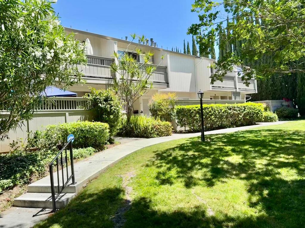 DREAM ELEGANT TOWNHOME IN A PEACEFUL COMMUNITY: 3 BedRms & 2.5Bath. Approx 1,368 sf with Delightfully Updated * Upgraded Living Room W/ Sliding Glass Door to Front Yard/ *Master BedRm W/ Balcony Overlook Green Belt *Upgraded Kitchen w/ Granite Countertop / Full-Height Tile Backsplash / Self-Closing Wood Cabinets / Breakfast Nook / Stainless Steel Appliances / Recessed Lights / Exterior Venting * Upgraded BathRm W/ Tile Shower Wall/ Stylish Frameless Sliding Shower Door *More Features W/ Dual-Pane Windows / Hardwood Floor Throughout / Recessed Lights / In-House Laundry / Oversize Garage with Build-in Cabints / Insurance EARTHQUAKE Coverage *Prime Sunnyvale Location W/ Easy Access to Major High-Tech Companies Apple, Google, LinkedIn, Amazon, Facebook, and More / Walking Distance to Grocery Stores, Restaurants / Short Driving to Major Shopping Malls / Convenient Access to El Camino Real, Highways 101, Central Expressway, Lawrence Expressway.- SELLER IS OPEN TO REASONABLE OFFERS AND IS EAGER TO SELL--