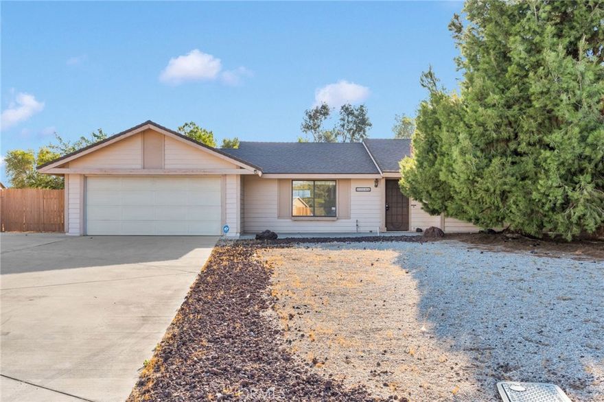 This charming two-bedroom, two-bathroom home in Victorville, California, offers 948 square feet of comfortable living space, perfect for ALL. Set on a spacious 18,000 square foot lot in a peaceful cul-de-sac, it provides ample outdoor space for activities and relaxation.



Inside, you'll find a well-designed layout that maximizes functionality. The bedrooms are inviting and bright, with the primary suite featuring an en-suite bathroom for added privacy. The second bathroom serves both guests and the additional bedroom.



The living area is designed for both comfort and entertainment, seamlessly connecting to a kitchen that boasts modern appliances and plenty of storage. Outside, the expansive lot allows for potential landscaping, gardening, or even expansion possibilities. This property combines the tranquility of suburban living with easy access to local amenities, making it an ideal choice for anyone looking to settle in Victorville.