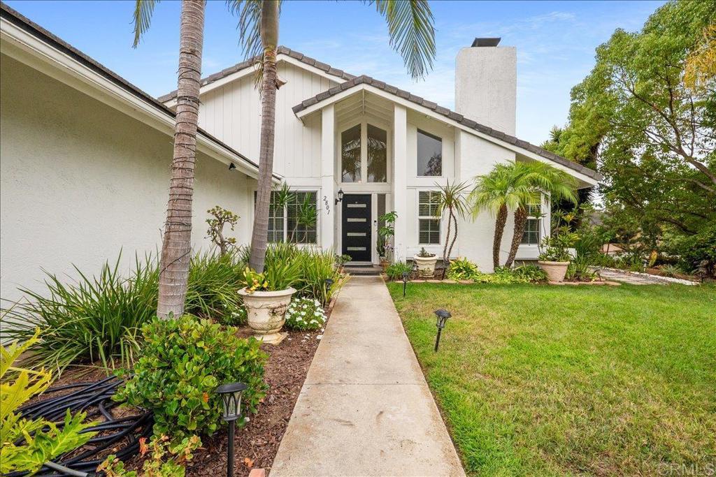 This wonderful home has been completely renovated, with a new kitchen and new bathrooms. Wood flooring throughout the house, it's a Great area to raise a family, with excellent schools in the Carlsbad School District. This one-story home is a wonderful forever home.