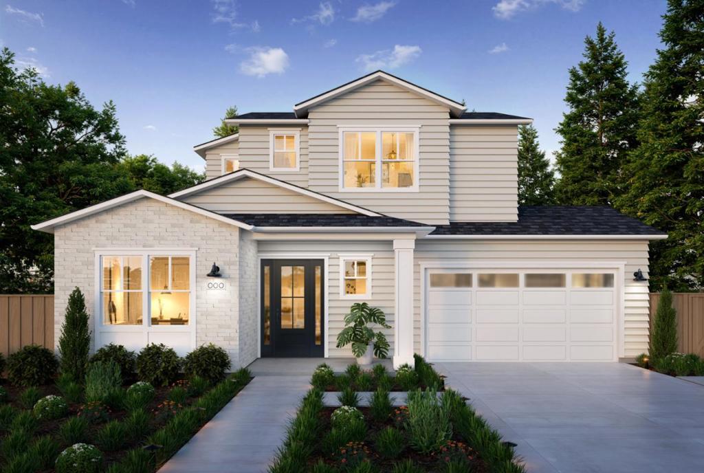 Unique opportunity to unlock the advantages of buying an in-progress home built by Thomas James Homes. When purchasing, you will benefit from preferred pricing, design personalization, and more. Estimated completion Summer 2026. This 5-bedroom, 4.5-bath traditional-style home in West Menlo Park offers 2,841 sq ft on a 7,000 sq ft lot. The open floorplan features a great room with fireplace, dining area, and chef's kitchen with Thermador appliances, quartz counters, pantry, and large island. A first-floor bedroom with en suite bath is perfect for guests or a private office. Upstairs, the primary suite includes a spa-like bath with soaking tub, walk-in shower, and spacious closet, plus three secondary bedrooms and a versatile loft. Highlights include hardwood flooring, Andersen windows, designer finishes, and smart home features like a Nest thermostat and EV charger. Conveniently located near top-rated schools, parks, shopping, and commuter routes. *Preliminary architecture shown is subject to change based on jurisdiction's design review process. Illustrative landscaping shown is generic and does not represent the landscaping proposed for this site. All imagery is representational and does not depict specific building, views or future architectural details.