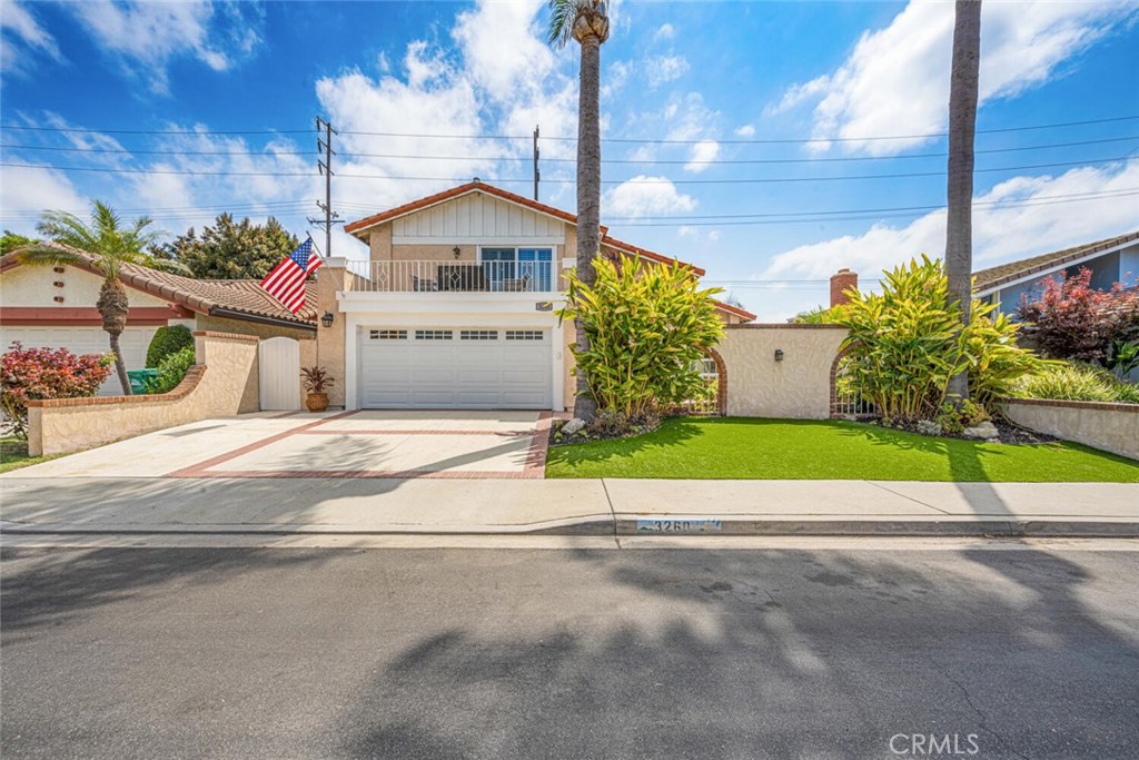 WELCOME HOME!! This beautifully updated 4 bedroom, 3 bathroom pool home features 2,594 sq feet of living space on a quiet cul-de-sac in the prestigious neighborhood of El Dorado Park Estates! The tri-level floor plan boasts an open concept and highlights a large front living room, back family room, dining room, plus a main floor bedroom along with a beautifully updated bathroom. There are three spacious bedrooms upstairs including a large primary suite with an attached bathroom featuring a double vanity with quartz countertops, a walk in shower with subway tile and seamless shower glass door. Other updates include fresh interior paint, new carpet, wood flooring and tile throughout the main living areas, recessed lighting, and central AC and heat. The backyard is an entertainers dream with a large pool, jacuzzi, sun deck and covered patio! Lilly park is located a short walk down the street and this property is zoned for the highly acclaimed Newcomb elementary school. Don’t miss your chance to make this house your dream home!!