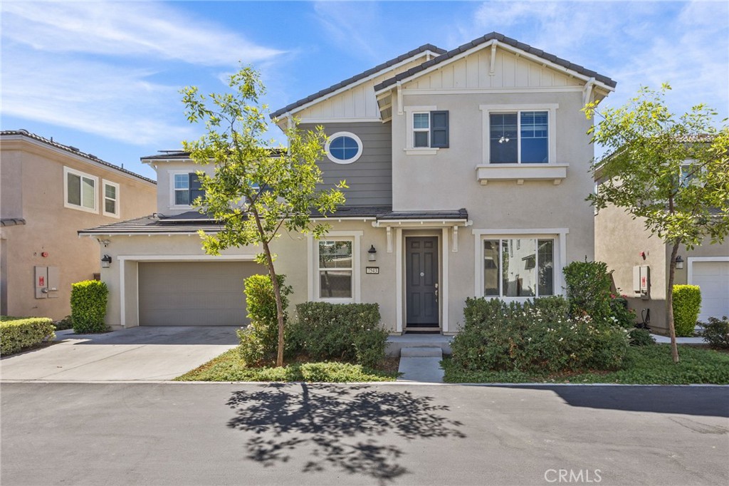 Welcome to this beautiful East-facing Lennar 2021-built home, offering 3 bedrooms plus a versatile bonus room, 3 full bathrooms. This well-maintained residence combines modern upgrades with functionality, making it ideal for comfortable family living. The main level features a spacious living room, an elegant dining area, and an open kitchen perfect for entertaining. A bonus room with doors provides the flexibility to serve as a home office or guest room, while a full bathroom downstairs adds extra convenience. The lower level is enhanced with stylish wood flooring, and a California-style covered patio that creates the perfect outdoor retreat. The two car garage also includes Wall Mounted Tesla Charger and added storage area for additional space.
Upstairs, you’ll find three generously sized bedrooms, including a spacious primary suite with its own upgraded bathroom featuring a custom door. Two full bathrooms and a conveniently located laundry room complete the upper level. The primary bathroom offers tub and separate stand-in shower. Additional highlights include a partial paid off solar, ensuring energy efficiency and savings. The backyard has been thoughtfully renovated with stone landscaping for a low-maintenance yet stylish look, while upgrades like a KitchenAid dishwasher, refrigerator, washer, and dryer add everyday convenience.
This exceptional home strikes the perfect balance between comfort, efficiency, and style. With its flexible floor plan, multiple upgrades, and eco-friendly solar energy, it’s truly move-in ready and waiting for its next owner.
