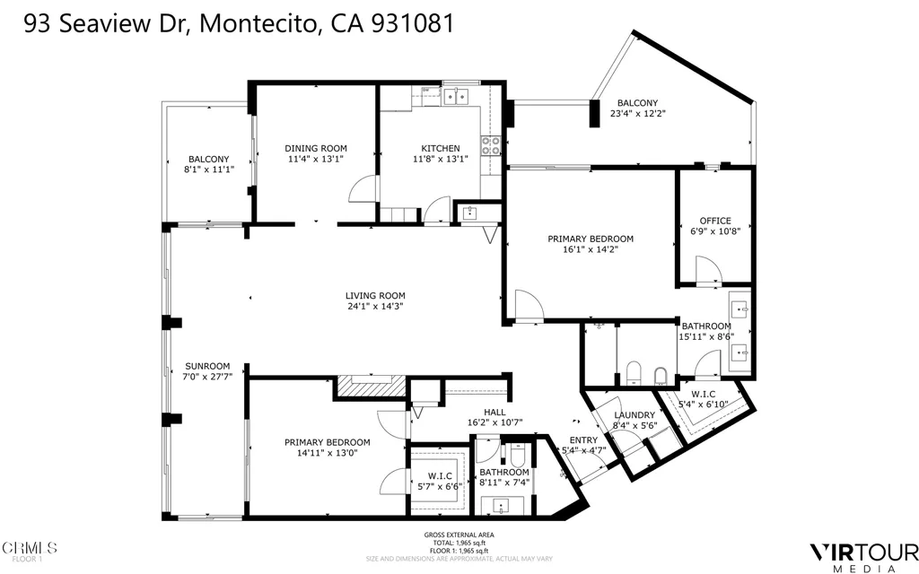 Montecito, California 93108, United States, 2 Bedrooms Bedrooms, ,2 BathroomsBathrooms,Residential,Active,195947