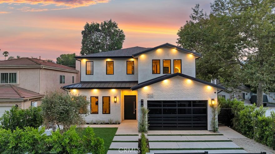 A rare offering in the heart of Studio City this newly built contemporary 5,200 square foot estate captures the perfect balance of elegance, comfort, and cutting edge design. Thoughtfully crafted with 6 bedrooms and bespoke finishes throughout, this residence is ideal for both grand entertaining and effortless everyday living. Inside, soaring ceilings, abundant natural light, and an open concept floor plan create a seamless flow from one space to the next. At the heart of the home is a chef’s kitchen featuring custom cabinetry, a dramatic waterfall Taj Mahal quartz island, top of the line appliances, and sleek finishes. An inviting breakfast nook and effortless indoor-outdoor connection complete the space. Additional highlights include a private home theater for cinematic experiences, a sophisticated office, versatile living areas designed to suit the modern lifestyle, and a fully integrated Control smart home system that puts lighting, climate, security, and entertainment at your fingertips. The luxurious primary suite offers a spa inspired bath, oversized walk in closet, and serene views your personal retreat within the home.

Adding even more flexibility, the property includes a beautiful one bedroom, one bathroom ADU with a full kitchen and flex room perfect for guests, extended family, or income potential. Step outside to a private oasis with a refreshing pool and spa, outdoor kitchen with built-in BBQ, multiple entertaining areas, and ample space to unwind beneath the California sun. Perfectly located just minutes from Ventura Boulevard’s premier shopping, dining, and entertainment, this residence embodies sophistication, comfort, and lifestyle. More than a home, it’s a statement.