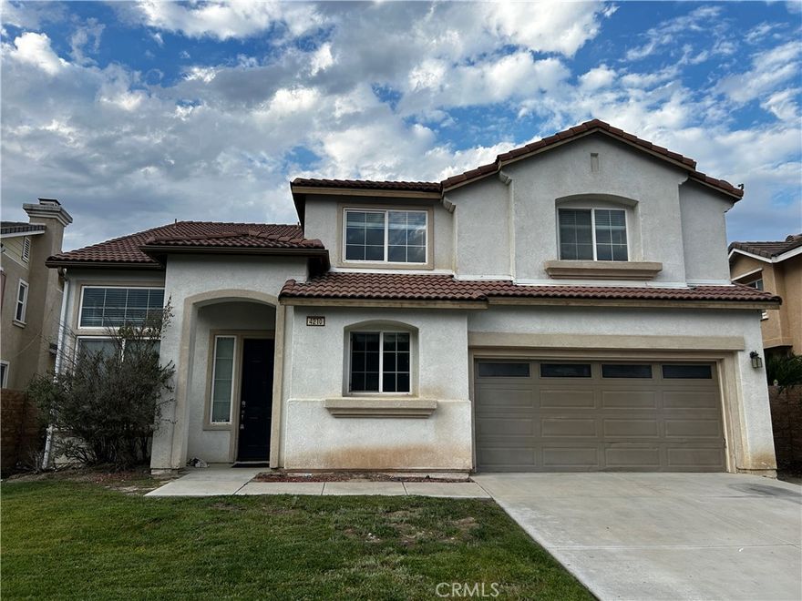 Welcome to this spacious and freshly updated two-story home offering comfort, style, and plenty of room to enjoy. With four bedrooms and three full bathrooms; including one bedroom conveniently located downstairs. This home provides flexible living options for families, guests, or anyone needing extra space.



Inside, you’ll find new flooring, fresh paint, and new blinds throughout, giving the home a bright and modern feel. The open floor plan includes spacious living and dining areas, along with a comfortable family room that opens to a large kitchen with abundant cabinet and counter space, perfect for cooking, entertaining, or relaxing.



Upstairs, a large bonus room offers endless possibilities as a media room, office, or play area. The massive private backyard is a blank canvas, ideal for creating your own outdoor retreat or simply enjoying open space.



Located in a peaceful, well-maintained neighborhood, this home is close to parks, walking paths, shopping, dining, and local schools.