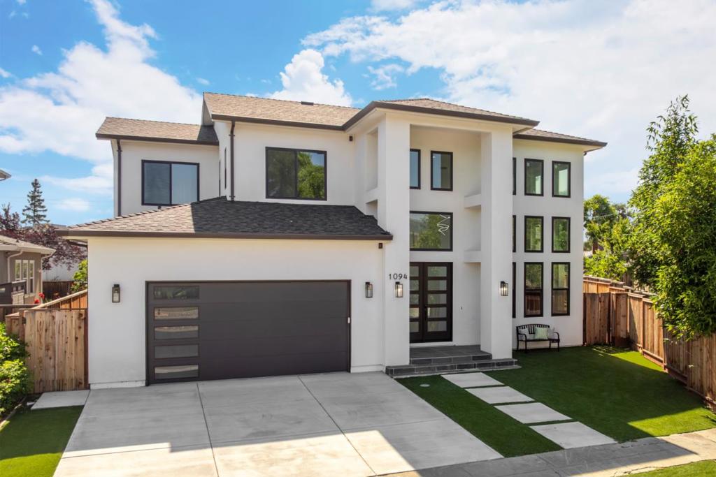 Brand New Contemporary Home Completed in 2024 with Lynbrook High! This luxury home is meticulously crafted with exquisite details & designer-selected finishes that elevate modern living. The open-concept floor plan features a grand main entrance & expansive Andersen windows & patio doors, bringing in abundant natural light. The spacious living room boasts soaring 21-foot ceilings & a cozy gas fireplace. A separate open great room offers the perfect space for guest gatherings & entertaining. The chefs kitchen is highlighted by a large center island, quartz countertops, custom cabinetry & stainless-steel appliances. The spacious primary suite includes a large walk-in closet & a spa-like bathroom with dual vanities, a glass-enclosed shower & a soaking tub. The main level includes two additional en-suite bedrooms & a private office, while the second floor provides two more well-appointed bedrooms with a full bath. Enjoy outdoor living in the large, private backyard. Ideally located within walking distance to top-rated Cupertino schools, Calabazas Park & Cupertino Library. A short drive to Rainbow Plaza, El Paseo, Westgate Shopping Centers & Cupertino Main Street. Just minutes from Apple, Nvidia & other major tech campuses, with quick access to Highways 280, 85 & Lawrence Expressway.