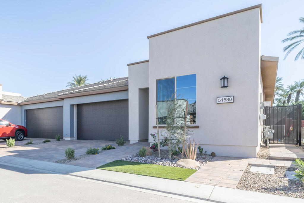 AVAILABLE Immediately! Beautiful 2 bedroom plus den, 2.5 bath home located within the Active Senior Community (55+) of Trilogy Polo Club is open, spacious and welcoming!!Built in 2023, this lovely home features a gleaming kitchen with upgraded stainless steel appliances, quartz countertops and custom backsplash, a large center island, pantry and loads of storage. The great room affords plenty of living space and stacking slider doors open up to bring indoor/outdoor living together.Neutral wood flooring throughout means NO CARPET! A lovely Primary Suite features dual vanities, large walk-in closet and a spacious shower. The brick paver patio off the back offers loads of privacy and backs up to the Plantation Club . . . No homes directly behind you! Additional attributes include an incredible laundry room with built-in desk (hobby, work, etc), attached 2-car garage and SOLAR! Club membership is included in lease amount (one-time transfer fee of approx $190 tenants' responsibility). Enjoy a state-of-the-art fitness center, resort-style pool, exercise and lap pools, billiards, racquet sports, clubs and events and more at Trilogy Polo! Close proximity to festivals, dining, entertainment, polo grounds and MORE!