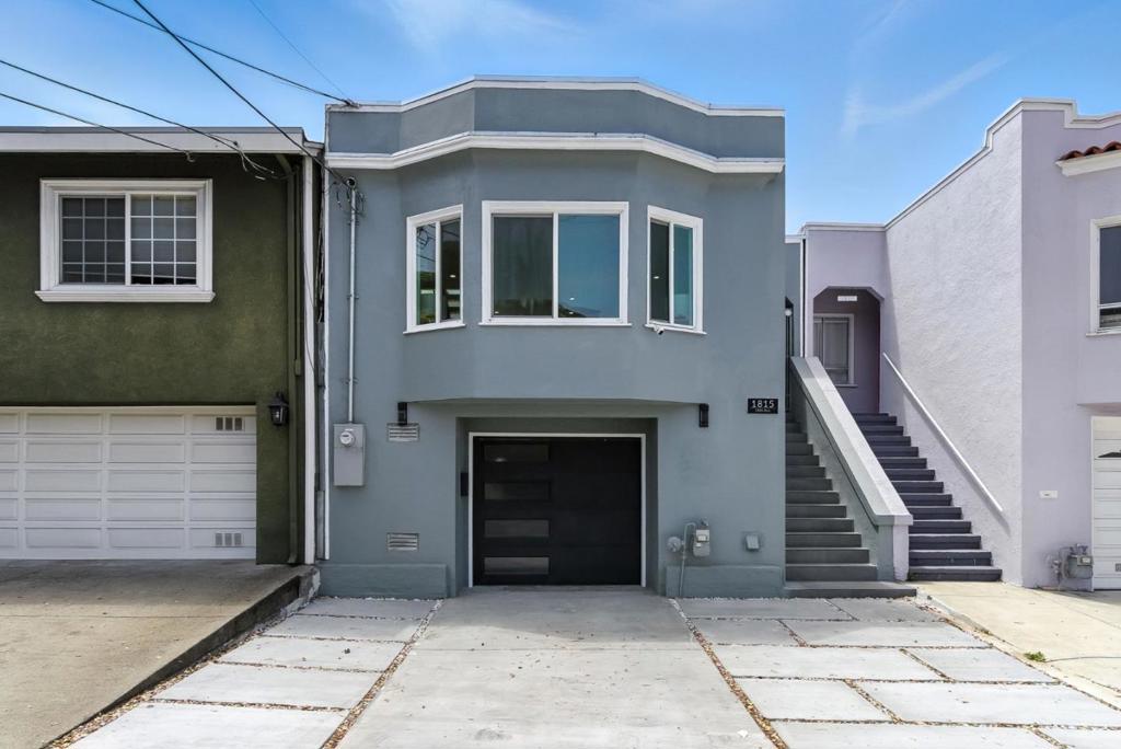 Experience this modern luxury design, meticulously renovated home in Inner Sunset. Step inside to a sun-drenched interior featuring white oak hardwood floors, expansive skylights, and architectural floating staircases with full glass railings, adding a sleek, open feel throughout the home.The gourmet kitchen, outfitted with a stylish island, sleek cooktop, built-in microwave, and seamless flow into the living and dining areas. A true highlight is the rooftop deck, accessible via a rain-sensor skylight system that blurs the line between indoors and out. Take in breathtaking panoramic ocean views ideal for relaxing,entertaining, or enjoying San Franciscos stunning sunsets.The primary suite offers a private retreat with a balcony, spa-like bathroom, and generous closet space. Enjoy whole house radiant heating, with individual thermostats on each level for year-round personalized comfort. On the lower level, a spacious family room with a wet bar opens through sliding patio doors to the backyard, perfect for indoor-outdoor living. An en-suite bedroom on this level offers flexibility for guests or multigenerational needs. Modern luxury, panoramic views, and a prime location this is more than a home, its a lifestyle. Dont miss the opportunity to make this Inner Sunset masterpiece yours.