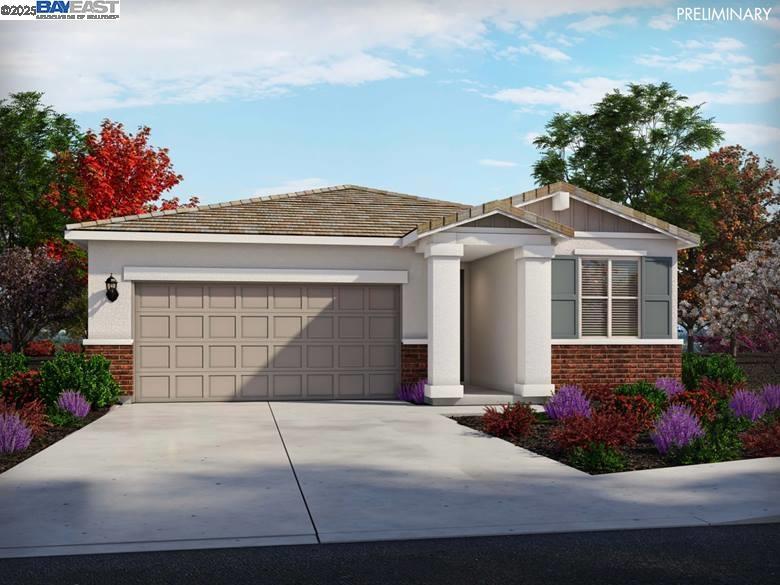 Brand new, energy-efficient home available by Jul 2025! Upgrade Pkg: Finesse, Lot Size: 6,042 *Corner Lot. Watch the news or catch up on your favorite show as you prepare meals in the kitchen that overlooks the dining and great room. Three bedrooms and a large primary suite mean there is room for the whole family in this comfortable open concept home. Situated just between San Francisco and Sacramento in Vacaville, Tramore Village at Vandedn Meadows has access to some of the area’s most desirable restaurants, shopping, recreation areas, and entertainment. Pack a picnic and enjoy an afternoon at Magnolia Park or get in some retail therapy at the nearby outlets. We also build each home with innovative, energy-efficient features that cut down on utility bills so you can afford to do more living.* Each of our homes is built with innovative, energy-efficient features designed to help you enjoy more savings, better health, real comfort and peace of mind.