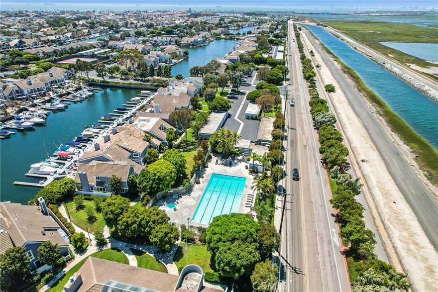 Welcome to 3625 Windspun Drive, a stunning bayfront sanctuary offering an elevated coastal lifestyle in the heart of Huntington Beach. Fully remodeled with impeccable taste, this contemporary residence blends refined design with breathtaking harbour and lagoon views.
Spanning 1,890 sq. ft., the home features 3 bedrooms and 3 bathrooms within an expansive, light-filled layout. Floor-to-ceiling windows frame shimmering deepwater vistas from the front rooms, while the kitchen, dining area, living room, patio, and primary suite enjoy serene lagoon views. Every space is thoughtfully designed to embrace the beauty of the waterfront. Sophisticated finishes, clean architectural lines, and a sleek modern fireplace create an atmosphere of effortless elegance. Step outside to an expansive patio surrounded by lush landscaping, perfect for entertaining or unwinding in Southern California’s year-round coastal climate.

Situated in the prestigious Seagate community, residents enjoy exclusive access to a clubhouse, pool, spa, and vibrant social offerings, including a yacht club. The home includes a detached two-car garage, with the rare opportunity to lease a 28-foot dock for an additional monthly fee.
Just minutes from top-rated schools, fine dining, shopping, and the beach, this exceptional property delivers a truly coveted harbour lifestyle. Where luxury, tranquility, and coastal beauty converge.