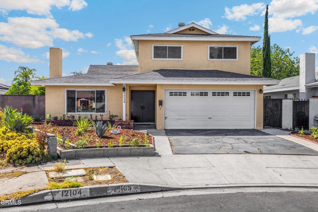 Tucked away at the end of a cul-de-sac, this move-in-ready two-story home blends comfort, space, and SoCal convenience with an easygoing vibe. Lovingly cared for by the same family for over 40 years, it's now ready for new energy and fresh memories. Step through the double-door entry into a sunlit living room that flows effortlessly into an open dining space and updated kitchen perfect for laid-back mornings or hosting your crew for dinner. Need extra space to vibe out or work remote? A separate family room/den gives you options, turn it into a media lounge, creative studio, or a home office. Upstairs, you've got three roomy bedrooms and a hallway full bath with dual sinks. Downstairs, the primary bedroom provides added privacy with easy access to a nearby three-quarter bath a practical setup for guests or multigenerational living. Freshly painted interiors, newer flooring, and sleek kitchen updates (brand-new cooktop, hood, oven, and dishwasher) give the home a modern edge, while leaving room to make it your own. Step out back to your personal outdoor hangout whether it's weekend BBQs, a garden corner, or just catching some sun, it's all ready for you. If you are looking to move right in or looking for a home you can customize, this is a great opportunity to create something uniquely yours.