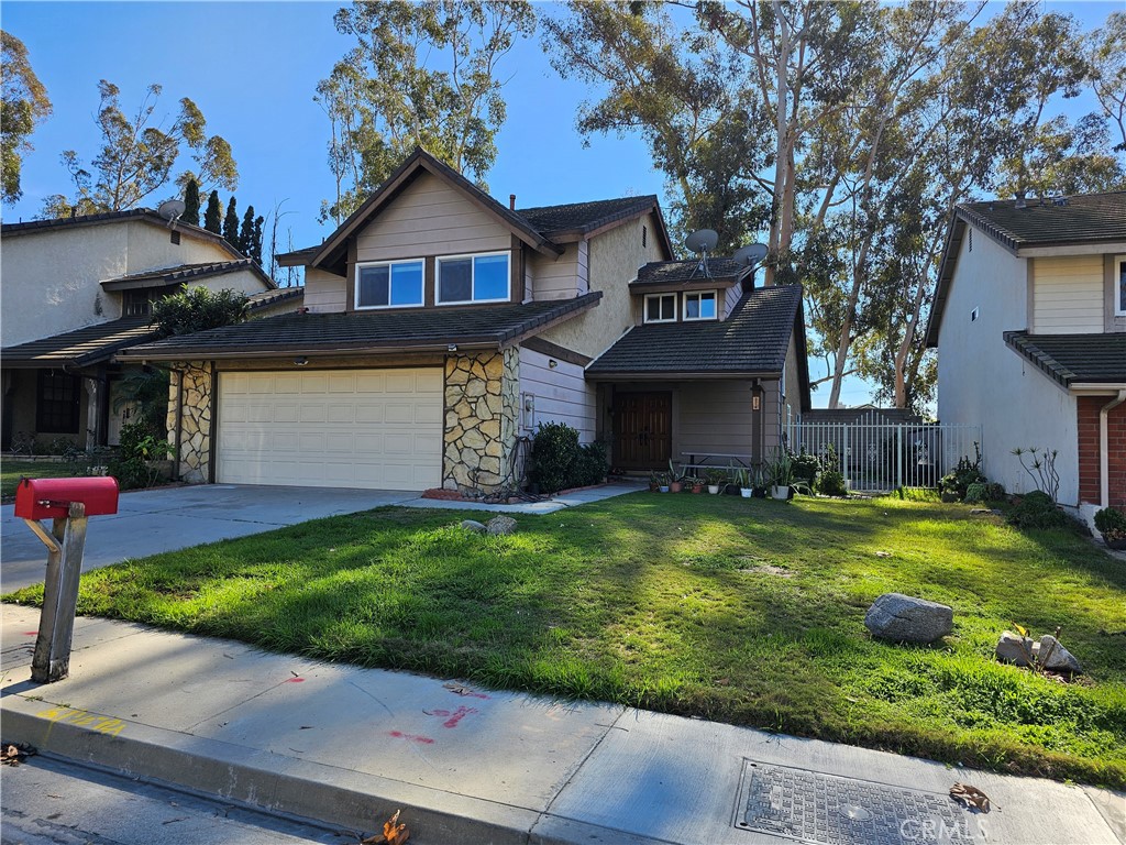 The Largest Model in Meadow Community, 4 Bedrooms and 3 Baths, 2073 Sq ft Living Space, One Bedroom & Bathroom in Downstairs, Family Room with Fireplace, 2 Car Attached Garage with Direct Garage Access to Inside. Bright & Airy, Great Open Floor Plan. Community Pool, Spa.
