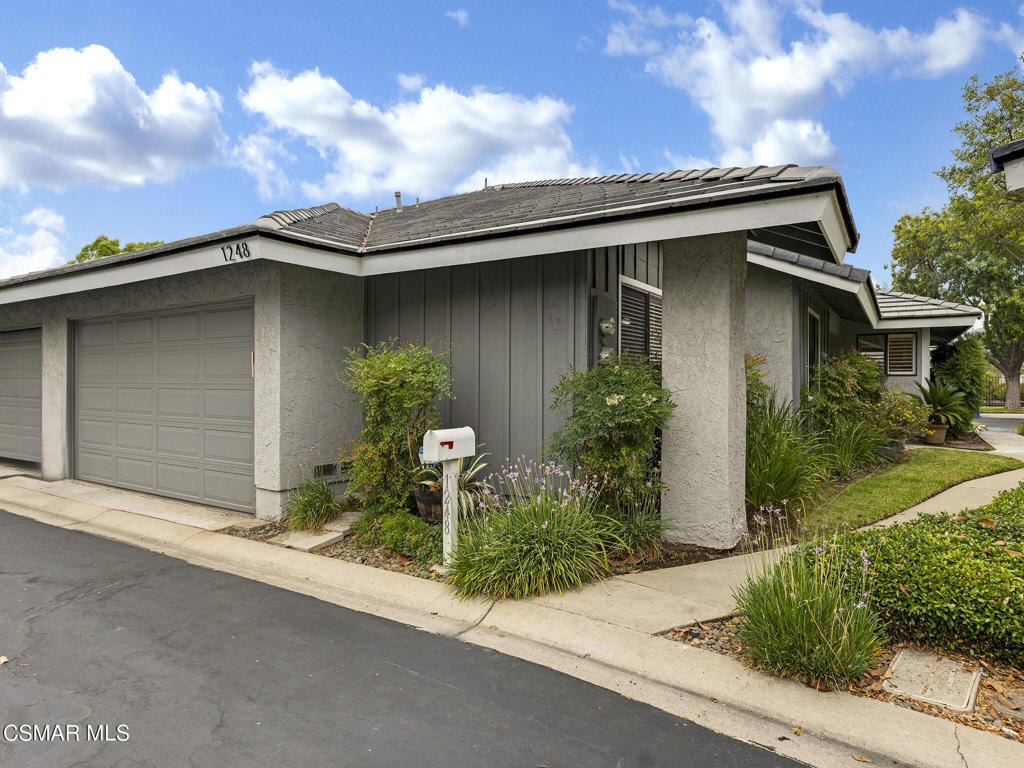 A rare opportunity awaits in the highly sought-after Westshore Community in the heart of Westlake Village. Ideally situated on a quiet, private cul-de-sac, this meticulously maintained single-story 3-bedroom home offers the chance to live by the lake and enjoy everything Westshore has to offer. Step inside to a beautifully remodeled kitchen featuring granite countertops, stainless steel appliances, and timeless white cabinetry. The home flows seamlessly from the living room to the dining area, enhanced by the additional square footage gained from removing the atrium. The spacious primary suite is tucked away on its own wing, while two guest bedrooms and a full guest bathroom are thoughtfully placed down the hall. A massive indoor laundry room with abundant storage is conveniently located right off the private two-car garage. Outside, your private patio is designed for both relaxation and entertaining with elegant pavers, lush landscaping, and newer vinyl fencing. Surrounding the property, you'll find ample guest parking. The Westshore community offers resort-style amenities including a beautiful pool, spa, and private boat dock (ask for details). Additional highlights include a tankless water heater and easy access to a huge attic space for extra storage. Centrally located near shops, restaurants, parks, and scenic trails, this rare single-story gem in Westlake Village offers a coveted lifestyle in an unbeatable location. Don't miss this opportunity!
