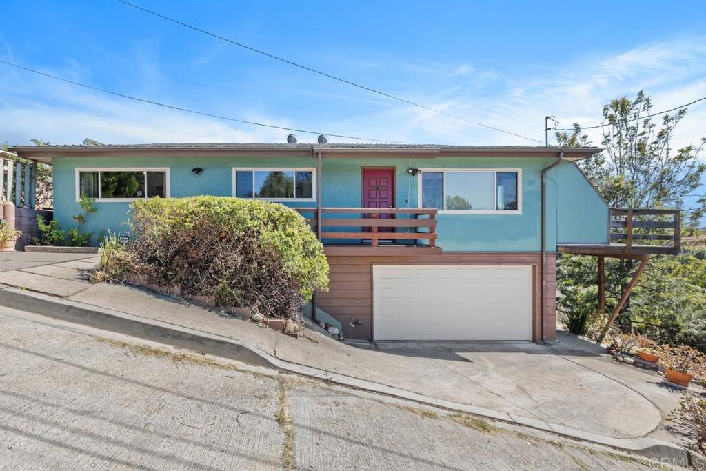 Charming Bankers Hill bungalow at the west end of the street overlooking Curlew Canyon. Southwest views to Point Loma and South Mission Hills. First time on the market in 40 yrs, the home & locale provided an inspired retreat to the owner/artist for decades. The unique elevated corner lot is adjacent to open space (a paper street W. Brookes to Curlew), & receives a steady ocean breeze. In the backyard, a terraced slope leads to a private, graded patio area shaded by a large specimen tree. The home's single-level floor plan has 3 bedrooms & 2 baths. There are 3 large balcony decks - one at the entry to the house, another off the living room/dining room, and the third off the south side, adjacent to the kitchen and primary bdrm. Downstairs is a 2-car garage. Bankers Hill is a sought-after residential district in San Diego's metro community, close to Balboa Park, Mission Hills, Hillcrest & downtown San Diego. It is home to dozens of historically designated and historically significant properties. 301 W. Brookes is an ideal opportunity for a buyer seeking a storied neighborhood.