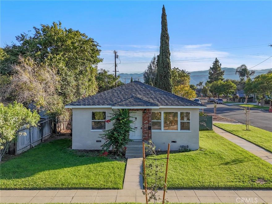Welcome to this beautifully updated 2-bedroom, 1-bathroom home situated on a generous corner lot in a desirable Corona neighborhood. This move-in ready property offers a perfect blend of comfort, functionality, and modern upgrades—ideal for first-time buyers, downsizers, or savvy investors.



Step inside to discover all new flooring throughout, fresh interior and exterior paint, and a fully remodeled bathroom featuring stylish finishes. The kitchen has been refreshed with new countertops and a brand-new dishwasher, ready for your culinary creations.



Stay comfortable year-round with a new ductless heating and air conditioning system, and rest easy under a new roof offering peace of mind for years to come.



Outside, the home truly shines with a fully fenced backyard, perfect for entertaining, pets, or gardening. For those needing ample storage or workspace, you'll love the oversized four-car garage and additional fenced-in parking, ideal for an RV, boat, or other recreational vehicles.



Located just minutes from the 91 and 15 freeways, this home offers easy commuting access. You'll also be conveniently close to schools, parks, shopping centers, public transportation, and Corona’s historic Grand Avenue, filled with charm and local culture.



Don’t miss your chance to own this upgraded gem in the heart of Corona.