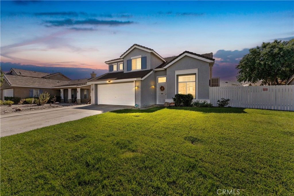 Welcome to 3448 Summer Breeze Avenue, a beautifully updated 4-bedroom, 3-baths single-family home located on a quiet cul-de-sac in a prime Rosamond neighborhood. Offering 1,831 sq ft of living space on a 6,534 sq ft lot, this home is move-in ready with thoughtful upgrades throughout.
Once inside you'll find a freshly painted interior (Feb 2025) with waterproof vinyl plank flooring in the living room and primary bathroom, complemented by well-kept carpeting in the bedrooms. The first floor features a bedroom and a full bathroom downstairs. The kitchen has been refreshed with repainted cabinets, a brand-new stove, microwave, sink, and refinished banister and fireplace for a modern touch. The master suite features a brand-new shower door, updated lighting, and mirrors, with additional bathroom upgrades including new fixtures, lighting, and a medicine chest.
Comfort is top of mind with a NEW AC, entire HVAC and duct system replaced in December 2024, and cleaned ground-floor ductwork. A refurbished patio door with a built-in dog door leads to the repainted backyard patio, perfect for relaxing or entertaining. Outside, the fencing has been reinforced for peace of mind.
Outdoor enthusiasts that include an extra-long driveway with RV access, spacious enough to accommodate a 50-foot RV. Adding even more value, holiday-affixed Jellyfish permanent lights are installed along the eaves and included in the sale, offering year-round charm and convenience.
Additional highlights include new fixtures throughout, new exterior paint, and recently replaced solar panels (11 panels) making the home both energy-efficient and cost-effective.
With a spacious 2-car garage and a great location near schools, parks, and local amenities, this home offers the perfect blend of comfort, functionality, and style.