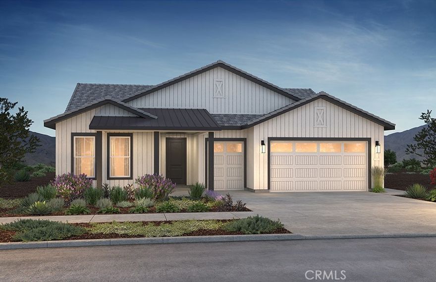 Experience the best of Paso Robles wine country living at Nevina, a 55+ community with this inviting, beautifully appointed Excite II home. The gourmet kitchen features upgraded quartz countertops, a designer tile backsplash, premium KitchenAid stainless steel appliances, and timeless Swiss Coffee painted cabinetry. A dramatic rolling wall at the dining room expands the living space to a covered patio with gas BBQ stub, creating a seamless flow for entertaining and relaxation. Inside, a fireplace with mantel provides a warm and charming centerpiece, perfect for cozy evenings.

 

The private primary suite is designed as a serene retreat, with tall windows, quartz counters, a tiled shower with frameless glass, and Shea Shower. Every finish reflects thoughtful design, from luxury vinyl plank flooring in the main living areas and bedrooms to upgraded tile baths, two-tone interior paint, and 5½" baseboards. With laundry cabinetry and sink, bold black accents, and LED lighting throughout, this move-in ready home blends style, comfort, and function.

 

Nevina™—a Trilogy® Boutique Community™ is more than a home—it’s an invitation to an elevated lifestyle. With exclusive membership opportunities, you’ll unlock access to resort-style amenities, a vibrant planned clubhouse, and a wellness-focused community designed for connection and enrichment. All of this unfolds against the backdrop of Paso Robles’ world-class vineyards, acclaimed dining, and stunning natural beauty, offering wine country living at its most inspired.

 

Renderings may not reflect exterior and/or color scheme of home for sale.