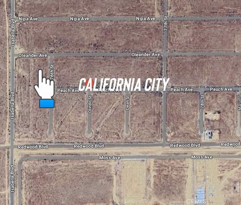 Photo of 0 Oleander Avenue, California City, CA 93505 (MLS # TR25172127)