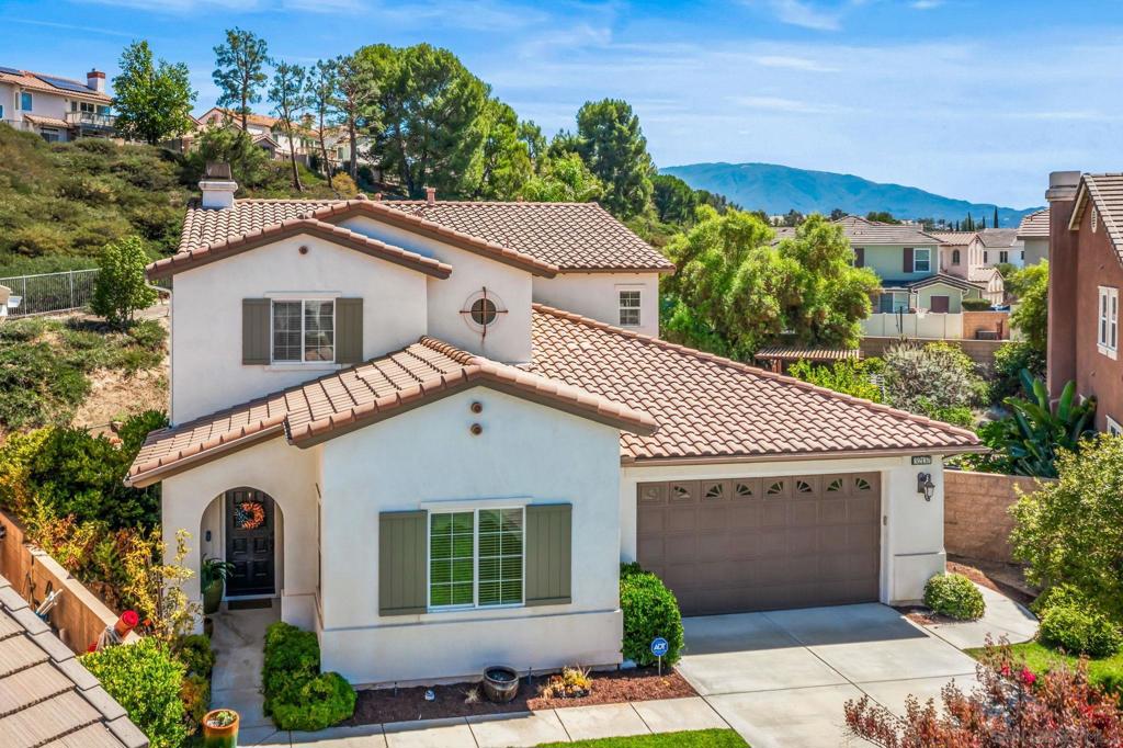 Set apart by its prime location, this Wolf Creek residence sits on a private cul-de-sac with a larger lot than most in the community—delivering both space & privacy that are hard to find. Offering nearly 3,000 sq. ft., 4 bedrooms, & 3 baths, the home blends everyday comfort with South Temecula’s most desirable setting. The heart of the home is the spacious kitchen, showcasing granite countertops, newer stainless steel appliances, a large island, and abundant storage—perfect for family life and entertaining. A downstairs bedroom with full bath provides versatility for guests or multigenerational living, while the upstairs laundry room makes daily routines a breeze. The primary suite is a true retreat with its oversized layout, spa-inspired bathroom, & two separate walk-in closets. Peace of mind comes with recent upgrades: all appliances replaced within the last five years, a newer furnace, a recently replaced water heater, & one of two AC units updated. Step outside & you’ll see what makes this home special: a generous cul-de-sac lot with unmatched privacy & even firework views from Pechanga Resort from the upper terrace. A 2-car garage with tandem space adds flexibility for storage or an additional vehicle. Wolf Creek offers resort-style amenities—clubhouse, pool, spa, fitness center, and parks—plus highly regarded schools including Great Oak High. With Wine Country, Pechanga, shopping, & dining just minutes away, this property stands out not just for its features but for its location and lifestyle. This is one you have to experience in person—don’t miss it.