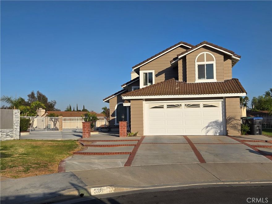 Beautiful 2-story home located at the end of a quiet cul-de-sac in the highly desirable city of Chino Hills. This 3-bedroom, 2.5-bathroom home offers stunning views and a peaceful setting. The spacious layout features a bright living area, a well-equipped kitchen with a gas stove, and a cozy dining space perfect for entertaining.

Upstairs, the home includes a generous primary suite with a private bath  and view deck and two additional bedrooms. Enjoy the convenience of a 2-car attached garage  with laundry . The low maintenance, easy care backyard offers a tranquil space with scenic views—ideal for relaxing or entertaining.

Located near top-rated schools, parks, shopping, dining, and easy freeway access. A must-see lease opportunity!