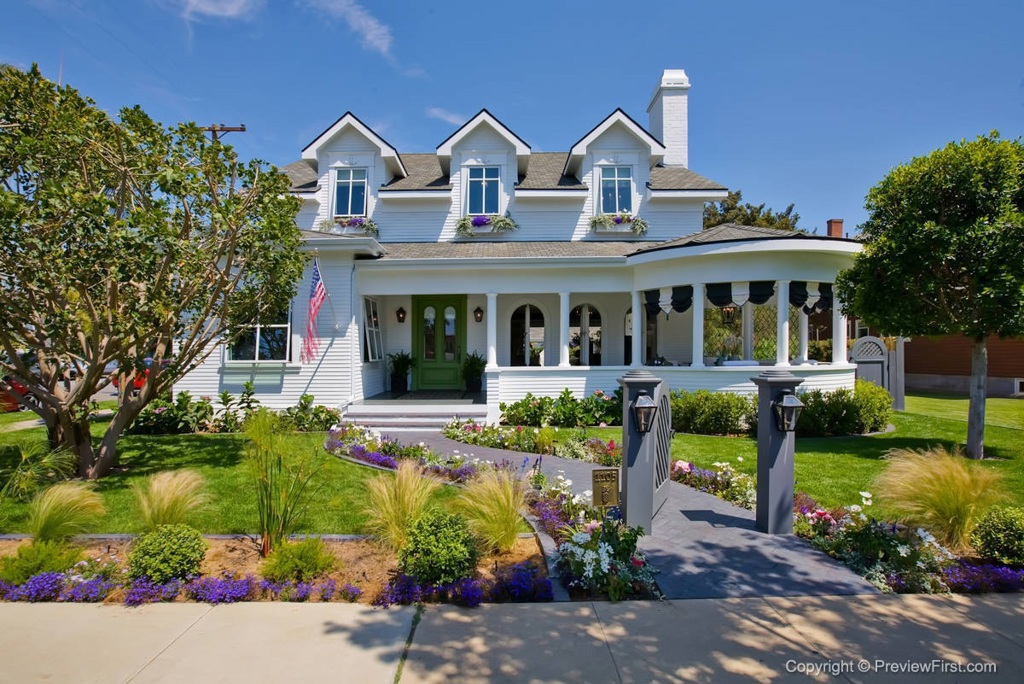 Spectacular designers beach home, steps from Coronado Beach and the Hotel Del. This masterpiece sits on a large outside corner on one of the most prestigious streets in Coronado. Handmade pivoting windows, chef's kitchen, private office, elevator, 4 fireplaces . Enjoy coffee and cocktails on the most inviting front porch in town. Master suite w/his & hers baths and closets. Designer touches abound. Perfect for large gatherings but lives like an intimate beach cottage. NOTHING like it in all of Coronado! Neighborhoods: Village of Coronado Equipment: Dryer,Fire Sprinklers,Garage Door Opener, Washer Other Fees: 0 Sewer: Sewer Connected Topography: LL