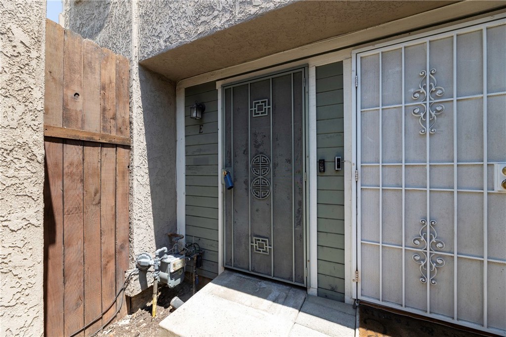 Welcome to this charming 2-bedroom, 1.5-bathroom condominium located in the heart of La Habra. The cozy living room features a gas fireplace with a brick hearth and mantle, creating a warm and inviting atmosphere. It flows seamlessly into the dining area and kitchen, where a dual-pane sliding door opens to a private patio—perfect for relaxing or entertaining. The main floor also includes an upgraded powder room for guests. Upstairs, you’ll find two spacious bedrooms with generous closet space, and a full bathroom with a shower over tub and vinyl flooring. Freshly painted throughout with smooth ceilings, this home also offers central air conditioning and forced air heating for year-round comfort .The detached 2-car garage includes an automatic opener, laundry area, storage racks, and direct access to your private patio. Priced to sell and move-in ready, this unique condo is a wonderful opportunity you won’t want to miss!