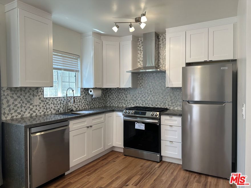 Brand new 1-bedroom ADU nestled in the peaceful foothills of La Crescenta, this standalone unit feels incredibly private. The interior showcases designer details including stunning quartzite waterfall countertops, a gorgeous backsplash, and a beautifully tiled shower. Natural light pours through the spacious layout, complemented by a Pioneer inverter A/C and heating combo for year-round comfort. The unit features a walk-in closet, in-unit washer and dryer, and its own dedicated address. Gated private entry access offers security and convenience. UTILITIES--gas, electric, and water are INCLUDED in rent. Located in a quiet residential neighborhood with easy street parking, it's just minutes from Montrose cafes and shops, and a short drive to Burbank, Pasadena, and DTLA. Ideal for one person or a couple. No smokers, no pets. Contact the listing agent for a showing. Required documents needed for all applicants over 18 years of age: Lease application, excellent credit, a copy of government-issued ID, 2 months of Bank Statements, and 2 months of pay stubs. Use RentSpree--contact listing agent for RentSpree link.