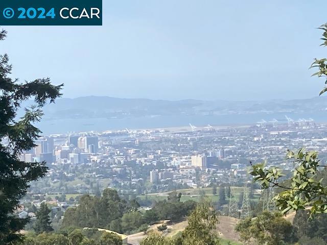 BAY VIEW LOT ON A PRIVATE ROAD. Drive up a private road just off of Skyline at the intersection of Broadway Terrace and you'll find this unique bay view lot with incredible development potential. As a down slope lot on the uphill side of Skyline, it offers both privacy and the potential for multi-million dollars views of the bay and beyond. (It's located to the left of the home at 6038 Skyline.) Aside from spectacular views, this property offers an incredibly convenient location. It's just minutes from shopping at the quaint Montclair Village. It's minutes from highways 13, 24, 580 and the Rockridge and Orinda BART stations. Plus five local and regional parks are nearby offering outstanding hiking, running and biking trails. Bay view lots along Skyline are rapidly being bought up and becoming increasingly rare. And once they're gone, they're gone for good. Do not miss this one!