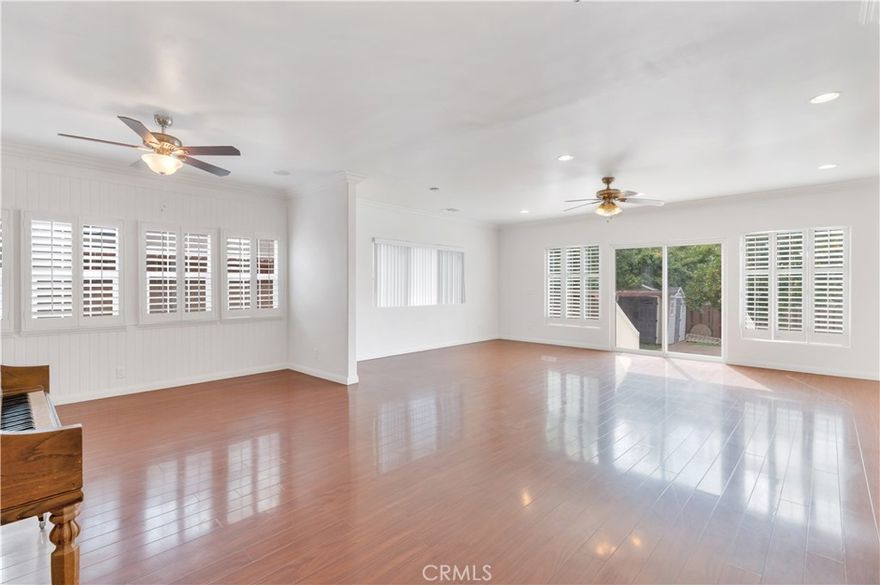 Location, Location, Location! This beautiful home in the heart of Northridge offers 3,137 sq. ft. of open living space on an 11,000 sq. ft. lot. The expansive floor plan combines a spacious living room, dining area, and family room, creating a bright and inviting atmosphere. The large kitchen features granite countertops, slide-out drawers, a trash compactor, wine refrigerator, modern refrigerator, and 6-burner stove. The home includes 3 bedrooms and 3.5 bathrooms, each with its own private bath. The oversized master suite boasts a huge walk-in closet, recessed lighting, sound system, water softener, central vacuum, and abundant storage in the large garage.

The backyard is a true showpiece, designed for both relaxation and entertainment. A custom spa—professionally installed on a special foundation—comfortably fits 10–15 people and features wave functions, jumping water, and stunning night lighting, creating a private resort experience at home. There is also room to build an ADU or guest house, plus ample parking with space for an RV.