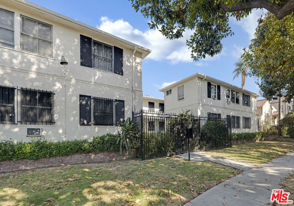 This is a true value add investment opportunity in the heart of Los Angeles. The property features one and two-bedroom units with a central courtyard and on-site parking. The structures sit on a large corner lot totaling 14,140 square feet. As an investment, there is almost 50% upside in the current rents. An investor can implement a strategic interior and exterior renovation strategy with the goal of increasing rents and taking advantage of the strength of this submarket. In addition, the property features detached carports which may provide potential to create ADUs at the property. The property also features coin operated laundry on-site.