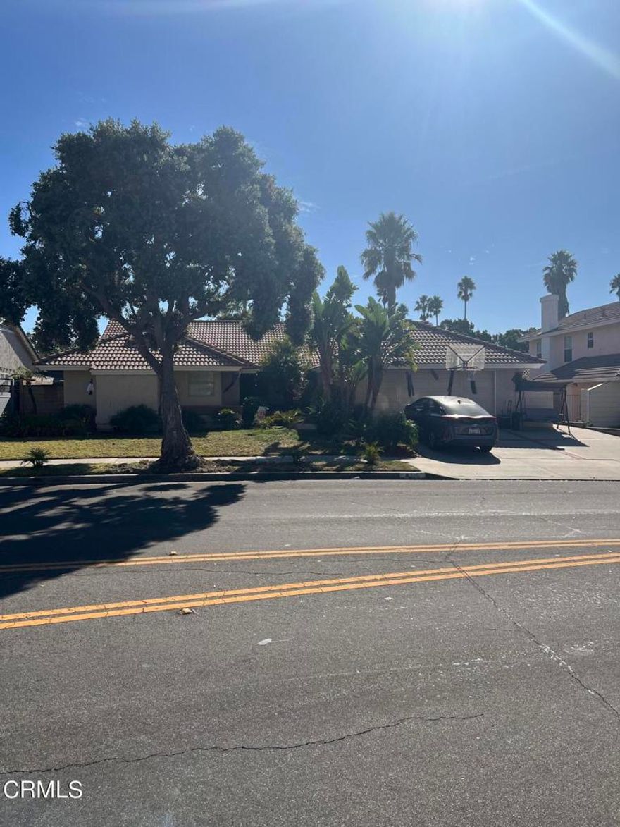 Single-story model at desirable Country Club Estates.  Residence in need of some TLC.   Residence has A/C along with French doors leading to  Sparkling pool and spa in backyard with surround sound connections.