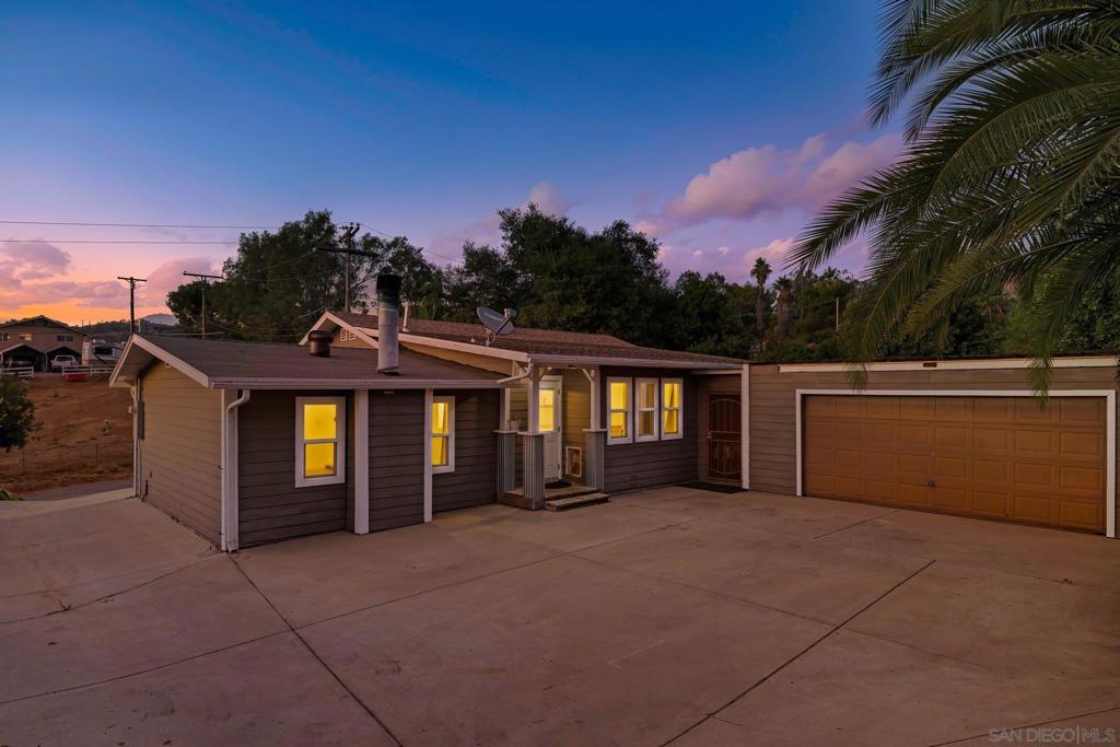 Discover this distinctive 3 bedroom, 3 full bathroom home in El Cajon, offering 1,568 square feet of thoughtfully designed living space on a spacious 0.3-acre lot. From the moment you step inside, you're greeted with unique finishes and custom architectural touches that bring warmth and personality to every room. The interior provides a comfortable and versatile layout, ideal for both everyday living and entertaining. One of the standout features of this property is its exceptional garage setup. A 2 car attached garage offers convenient access to the home, while a separate 2 car detached garage provides endless potential, perfect for a workshop, storage, or housing recreational vehicles and tools. The expansive lot offers plenty of outdoor space for relaxing, gardening, or creating your own backyard retreat. Located in a desirable area of El Cajon, this home blends charm, functionality, and rare amenities, making it a unique opportunity you won’t want to miss!