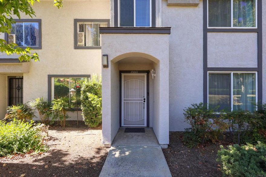 Step into this charming 3BR, 1.5BA two-story townhouse in one of Santee’s most sought-after communities. This inviting home offers a bright, open layout with vinyl plank flooring, recessed lighting, ceiling fans, and forced A/C and heat. The upgraded kitchen features modern appliances and opens to the dining area—perfect for family meals or entertaining friends. The spacious living room, convenient half bath, indoor laundry room and entrance way closet complete the first floor. Upstairs, you’ll find three well-sized bedrooms, including a generous primary suite with a walk-in closet and nearby access to the updated full bath. Enjoy outdoor living in your private, fully fenced patio with direct entry into the kitchen. Two assigned parking spaces sit just behind the home—one covered carport with ample built in storage and one open space. The grounds are beautifully maintained with lush landscaping, a sparkling pool, playground, and greenbelt. It's centrally located and in close proximity to parks, schools, and shopping.