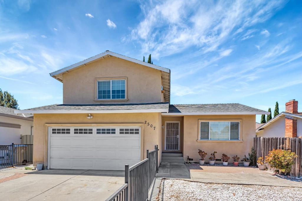 Welcome to This Spectacular Single-Family Home in San Jose! This gorgeous 3-bedroom, 2.5-bathrooms home offers 1,497 square feet of well-designed living space on 5,512 sq ft lot, built in 1977 and located in the heart of Silicon Valley, this home is perfect for families or anyone looking to enjoy comfort, convenience, and charm. A MUST SEE! renovated, this stunning property features: Upgraded bathrooms with modern vanities, stylish 3D mirrors, bathtubs, and shower fixtures. Upgraded bathrooms with modern vanities, stylish 3D mirrors, bathtubs, and shower, waterproof flooring that offers low maintenance. Dual-pane windows throughout, A contemporary kitchen with, stainless-steel appliances, quartz countertops, and a sleek backsplash. LED lighting throughout the home. New interior paint was done just few years. The spacious backyard and patio offer great potential for future additions, such as extra rooms or an ADU. 2-car garage with extra parking available. Washer/dryer provided conveniently located in garage. Prime location minutes from shopping malls, grocery stores, restaurants, and more. Easy access to Highways 101, 880, and 680 ideals for commuting. Whether you're a first-time buyer, a growing family, or looking to invest in a highly desirable area, this home has it all.